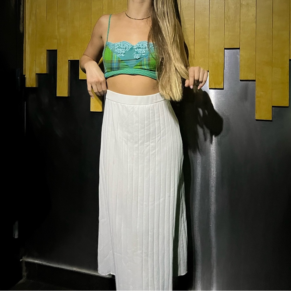 White long skirt